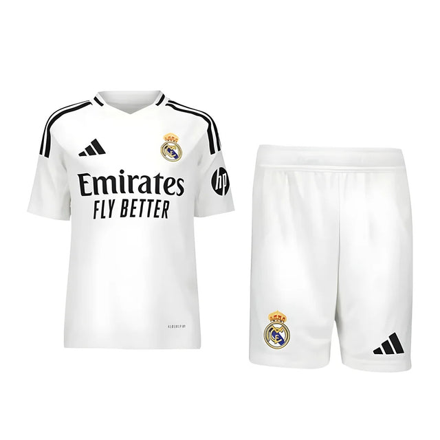2024-2025 Real Madrid Home Youth Kit_0