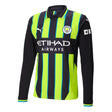 2024-2025 Man City Away Long Sleeve Shirt_2