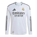2024-2025 Real Madrid Authentic Long Sleeve Home Shirt_0