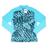 2024-2025 Red Bull Leipzig Pre-Match 1/4 Zip Top (Aqua)_1