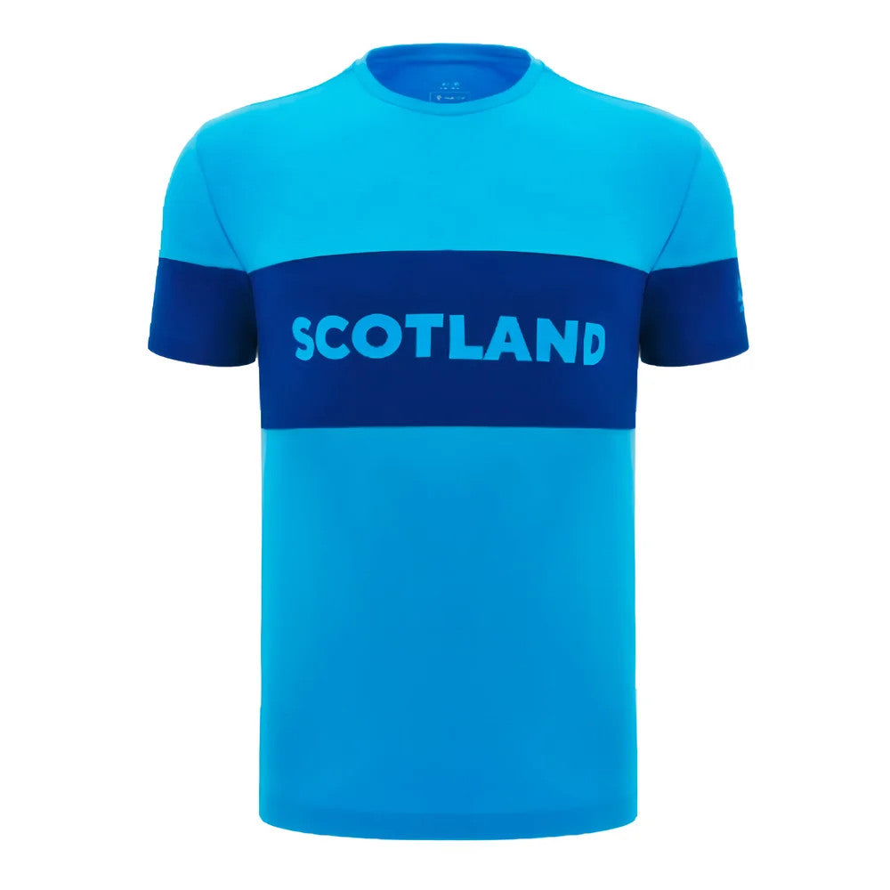 2024-2025 Scotland Rugby Leisure Cotton T-Shirt (Sky Blue) - Kids_3