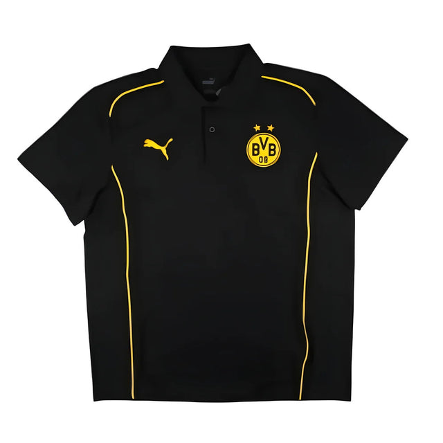 2024-2025 Borussia Dortmund Casuals Polo Shirt (Black)_1