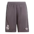 2024-2025 Real Madrid Third Shorts (Charcoal) - Kids_0