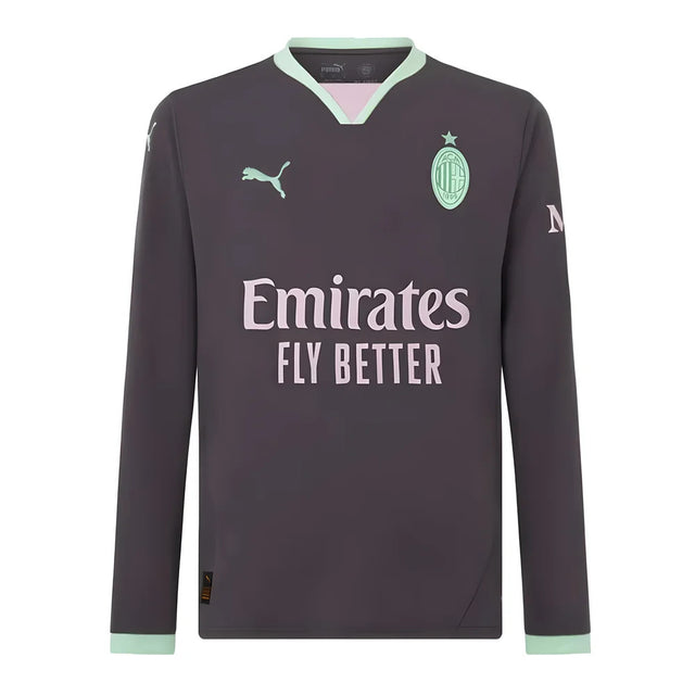 2024-2025 AC Milan Third Long Sleeve Shirt_1