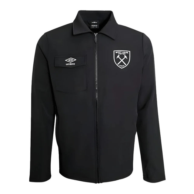 2024-2025 West Ham Presentation Jacket (Black) - Kids_1