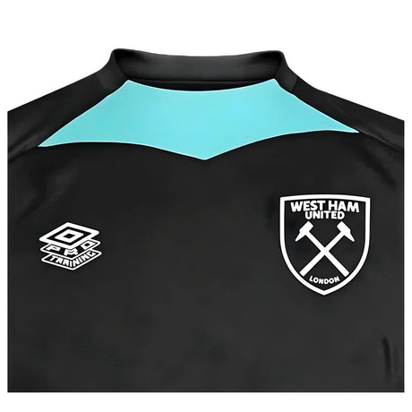 2024-2025 West Ham Training Jersey (Black) - Kids_2