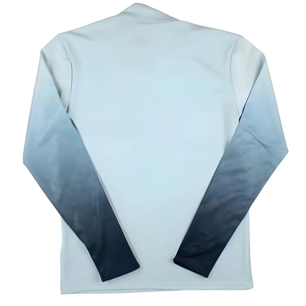 2024-2025 Lazio Mid Layer 1/2 Zip Training Top (Ice Blue)_1