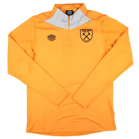 2024-2025 West Ham Mid Layer Top (Blazing Orange)_1