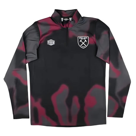 2024-2025 West Ham Warm Up Mid Layer (Black)_1