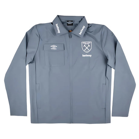2024-2025 West Ham Presentation Jacket (Flint Stone)_1