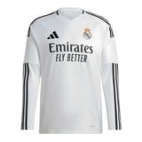 2024-2025 Real Madrid Long Sleeve Home Shirt_0