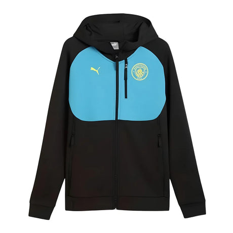 2024-2025 Man City Pumatech Full Zip Hoody (Black)_1