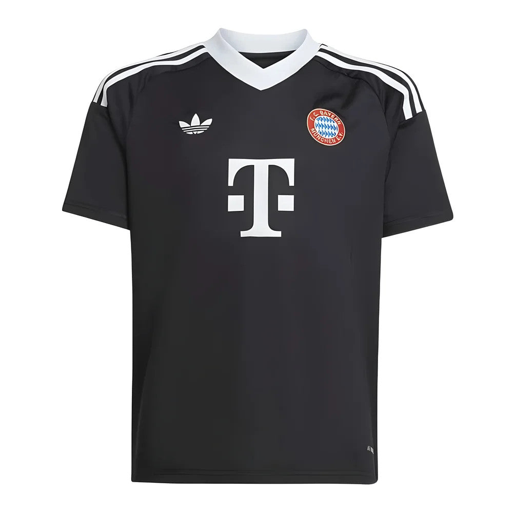 2024-2025 Bayern Munich Third Goalkeeper Shirt (Black) - Kids_1