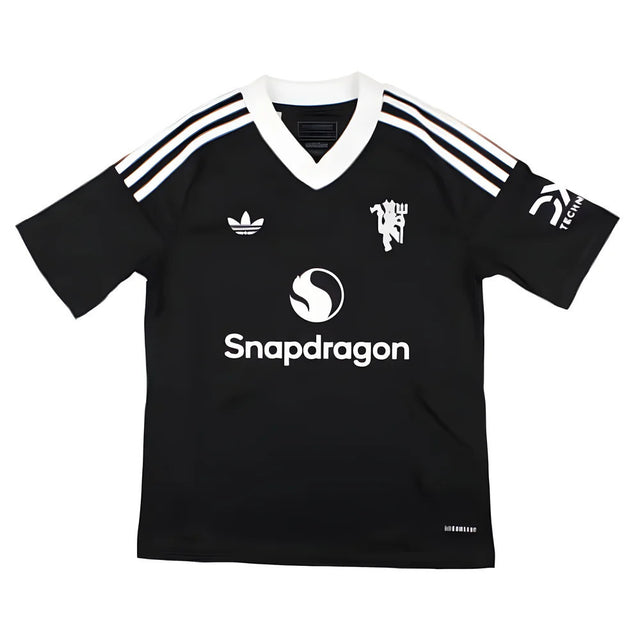 2024-2025 Man Utd Third Goalkeeper Shirt (Black) - Kids_0