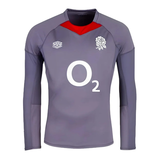 2024-2025 England Rugby Contact Drill Top (Grey)_1