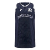 2024-2025 Scotland Rugby Basketball Singlet (Navy) - Kids_1