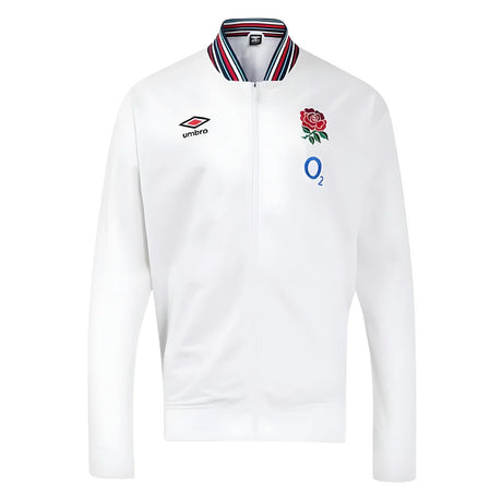 2024-2025 England Rugby Anthem Jacket O2 (White) - Womens_0