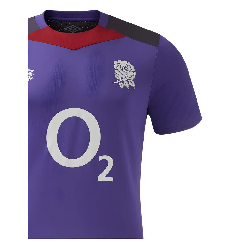2024-2025 England Rugby Gym Tee (Violet)_3