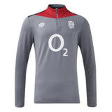 2024-2025 England Rugby Mid Layer Top (Grey)_1