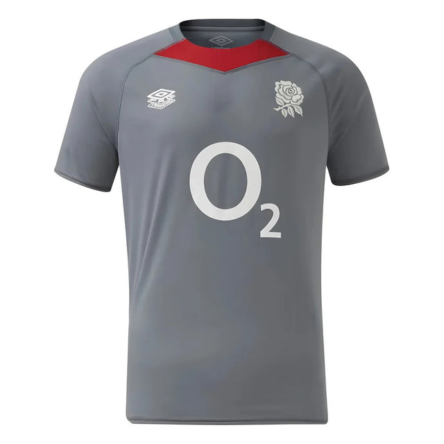 2024-2025 England Rugby Relaxed Training Jersey O2 (Grey) - Kids_1