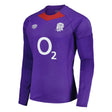 2024-2025 England Rugby Contact Drill Top (Violet) - Kids_0
