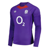 2024-2025 England Rugby Contact Drill Top (Violet) - Kids_0