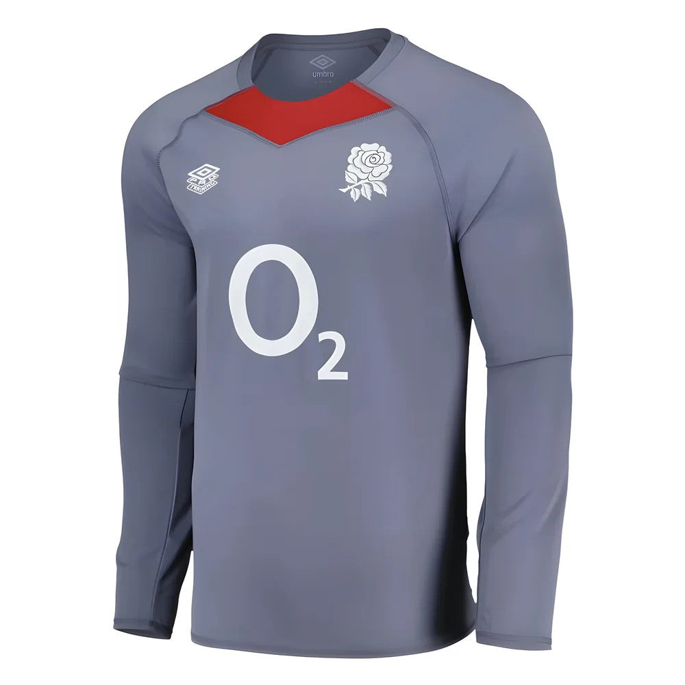 2024-2025 England Rugby LS Relaxed Training Jersey O2 (Grey)_1