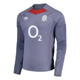 2024-2025 England Rugby Contact Drill Top (Grey) - Kids_0