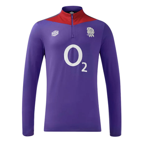 2024-2025 England Rugby Mid Layer Top O2 (Violet)_0