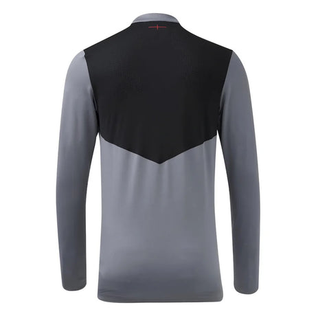 2024-2025 England Rugby Mid Layer Top O2 (Grey) - Kids_1