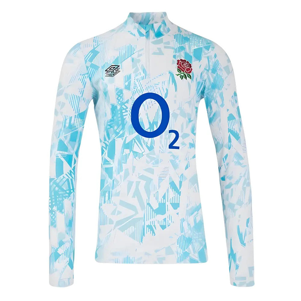 2024-2025 England Rugby Warm Up Mid Layer O2 (White)_3
