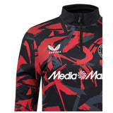 2024-2025 Feyenoord Matchday 1/4 Zip Midlayer (Black)_3