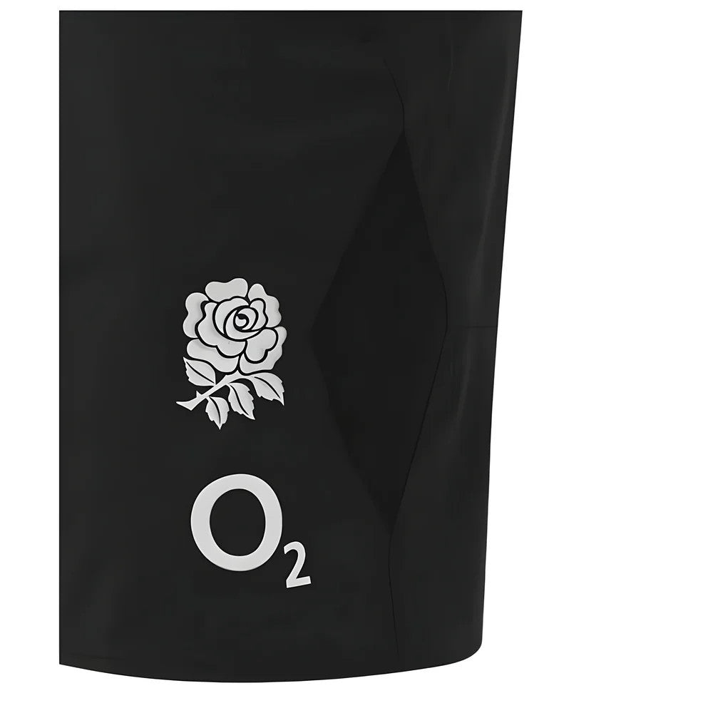 2024-2025 England Rugby Gym Shorts O2 (Black)_3