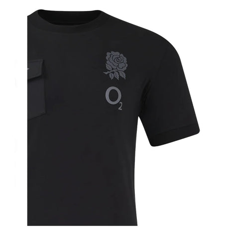2024-2025 England Rugby Presentation Tee O2 (Black)_3