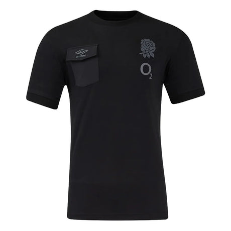 2024-2025 England Rugby Presentation Tee O2 (Black)_0