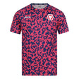 2024-2025 Wolves Pre Match T-Shirt - Blue/Pink_3