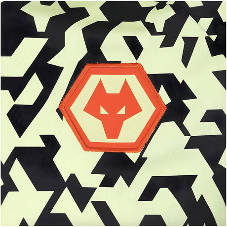 2024-2025 Wolves Pre Match T-Shirt - Black/Lime_3