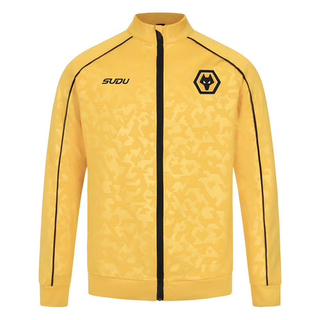 2024-2025 Wolves Pre Match Anthem Jacket - Gold_3