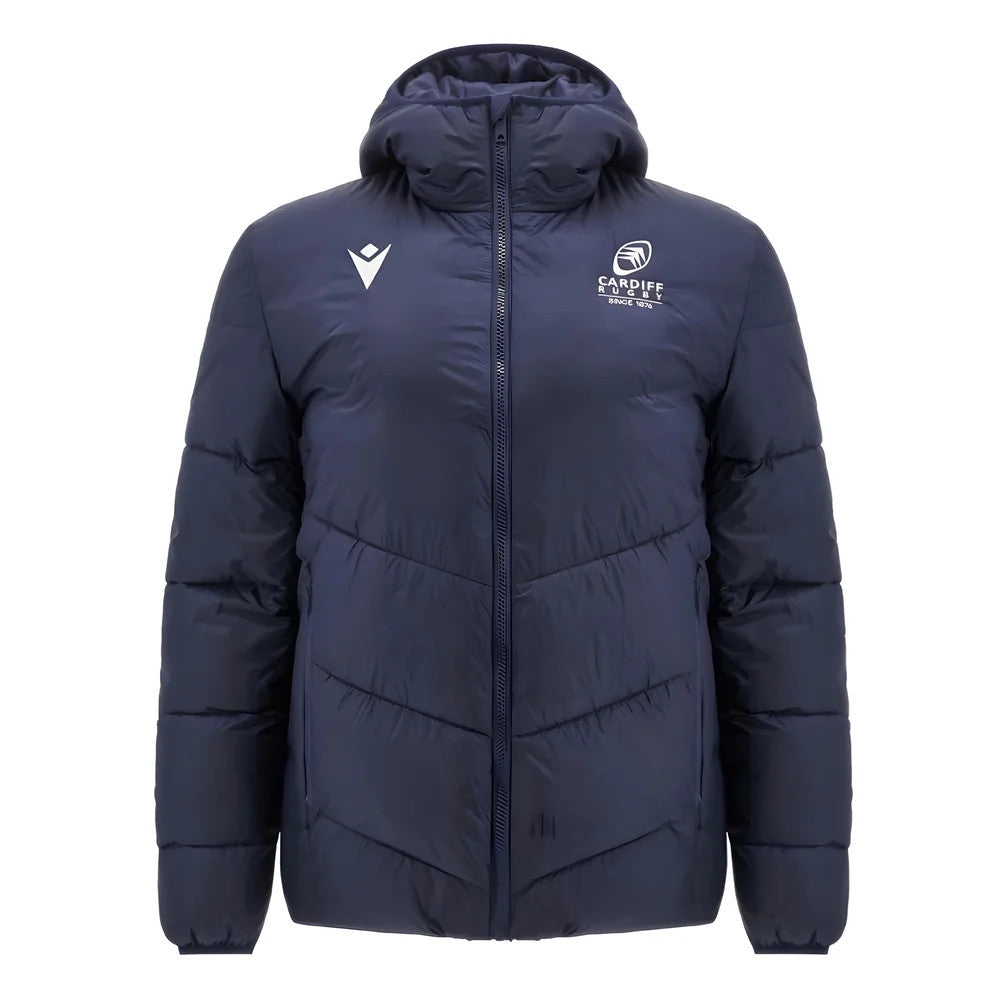 2024-2025 Cardiff Blues Rugby Padded Jacket (Navy)_0