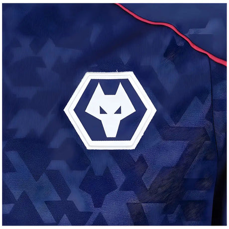 2024-2025 Wolves Pre Match Anthem Jacket - Blue_2