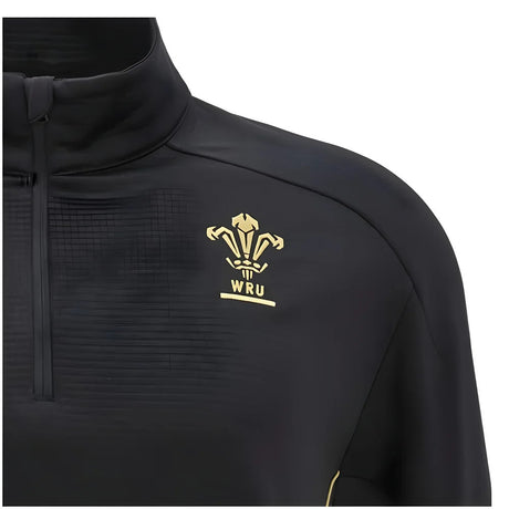 2024-2025 Wales Rugby WRU Travel 3D Fleece (Black)_2
