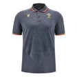 2024-2025 Wales WRU Rugby Travel Polo Shirt (Anthracite)_0