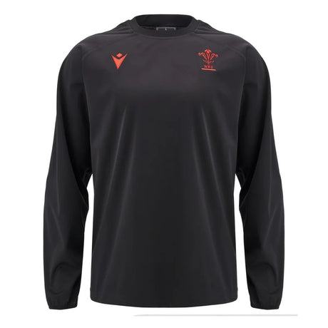 2024-2025 Wales Rugby Contact Training Top (Black)_0