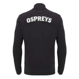 2024-2025 Ospreys Rugby Training 1/4 Zip Top (Black)_2