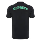 2024-2025 Ospreys Rugby Cotton T-Shirt (Black)_1