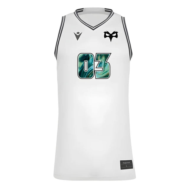 2024-2025 Ospreys Rugby Basketball Vest (White)_1