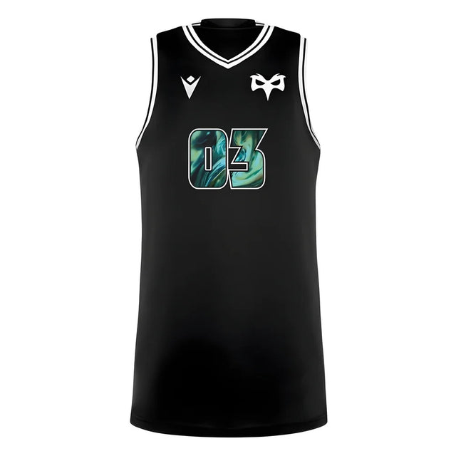 2024-2025 Ospreys Rugby Basketball Vest (Black)_1