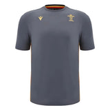 2024-2025 Wales Rugby Travel Cotton T-Shirt (Anthracite)_0