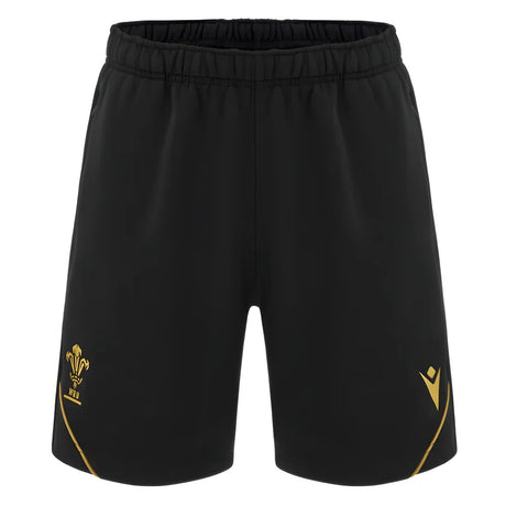 2024-2025 Wales Rugby Travel Bermuda Shorts (Black)_0