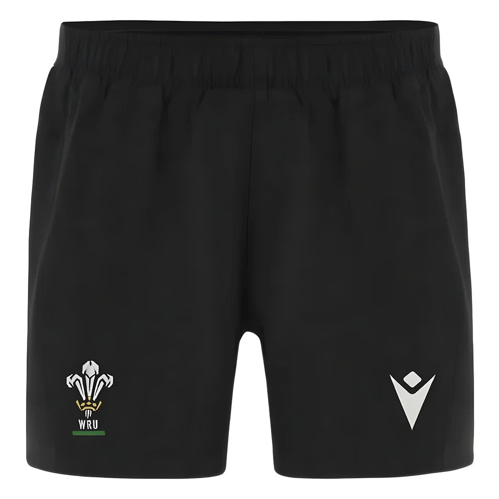 2024-2025 Wales Rugby Training Shorts (Black)_0